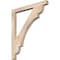Ekena Millwork Olympic Block Smooth Bracket, Douglas Fir, 3 1/2"W x 42"D x 48"H BKT04X42X48OLY05SDF - alternate 1
